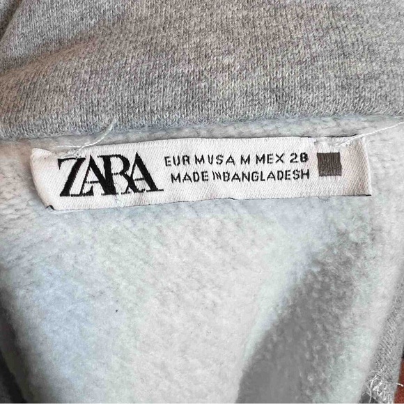 Zara Gray Women's Coat M - Picture 2 of 5